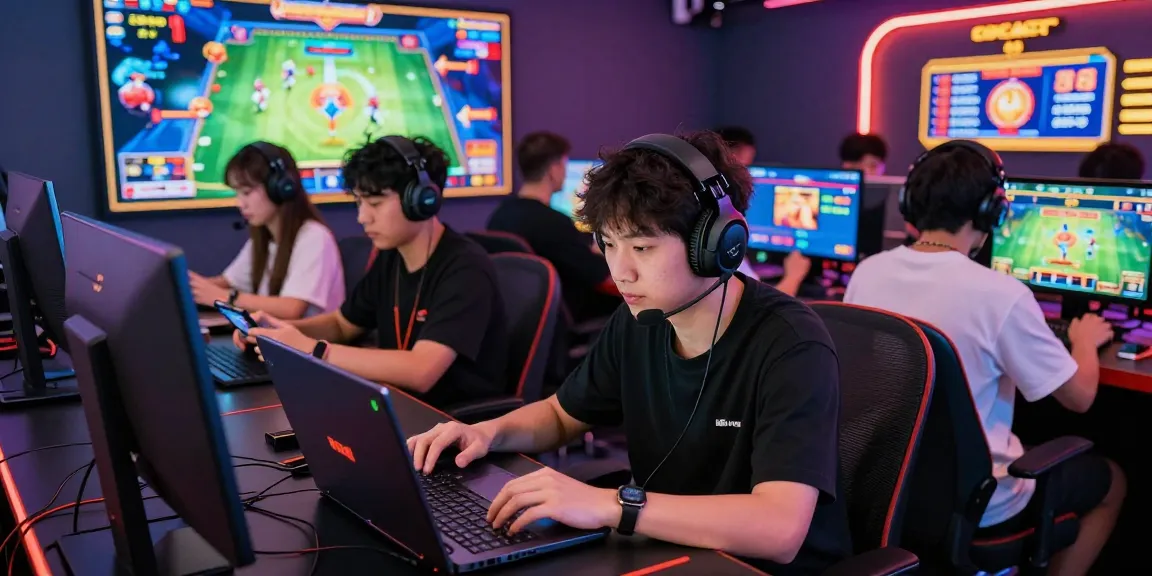 Exciting ROKOK88 online gaming scene showcasing players engaged with diverse games, highlighting gaming community.